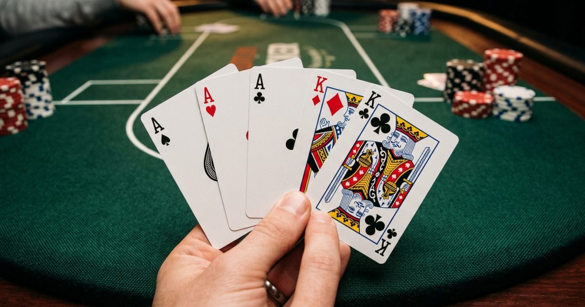 Full House — Poker Term Explained